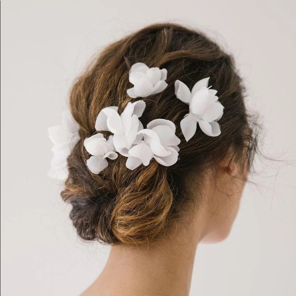 Jennifer Behr Floral Hairpins